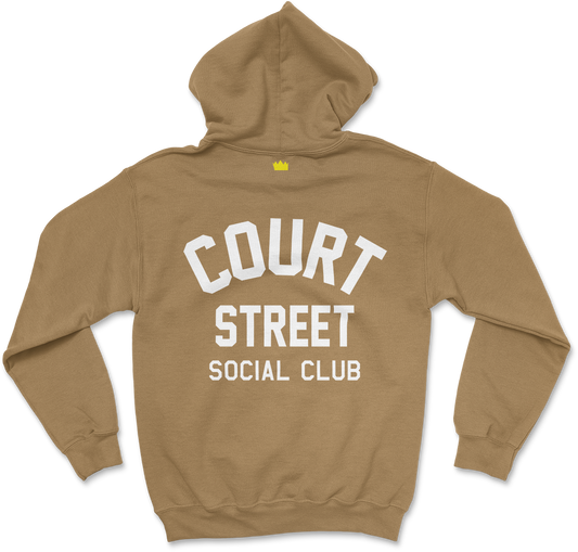 Court Street Social Club Hoodie (Sand)