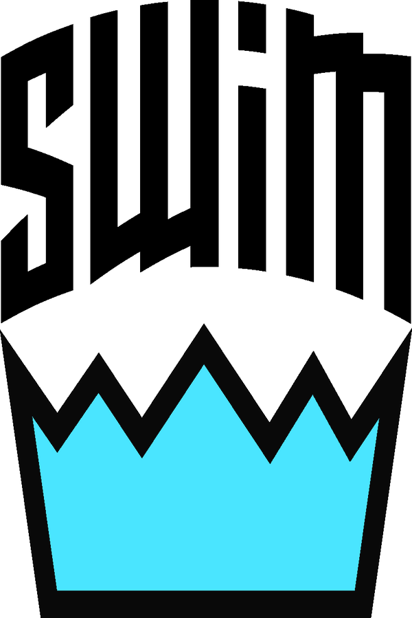 Swimprinted logo
