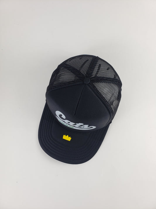 Cats Trucker Hat (Black)