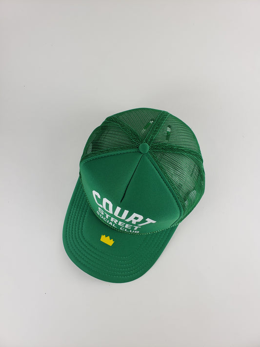 Court Street Social Club Trucker Hat (Green)