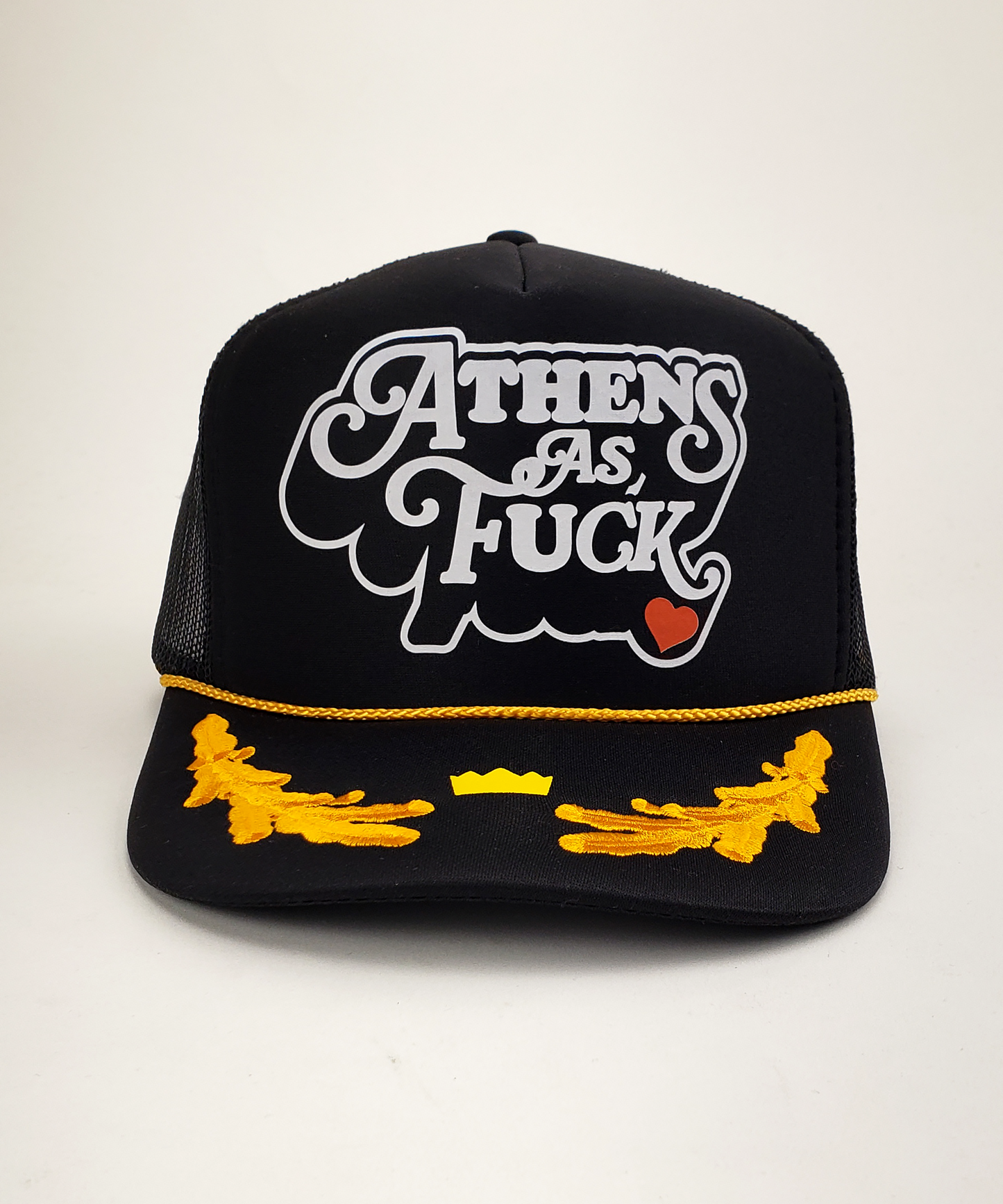 Athens AF Captain Trucker Hat (Black)