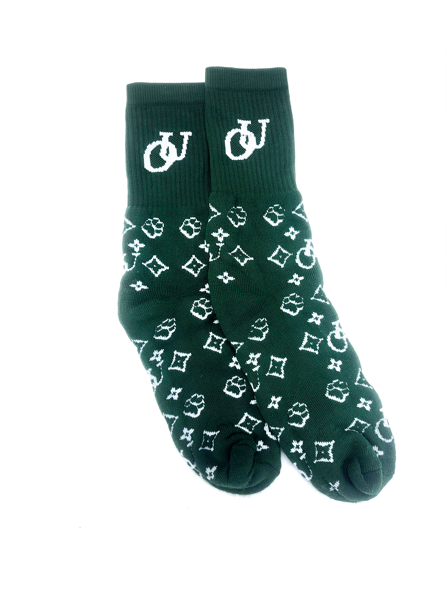 Bobcat monogram socks (Green)