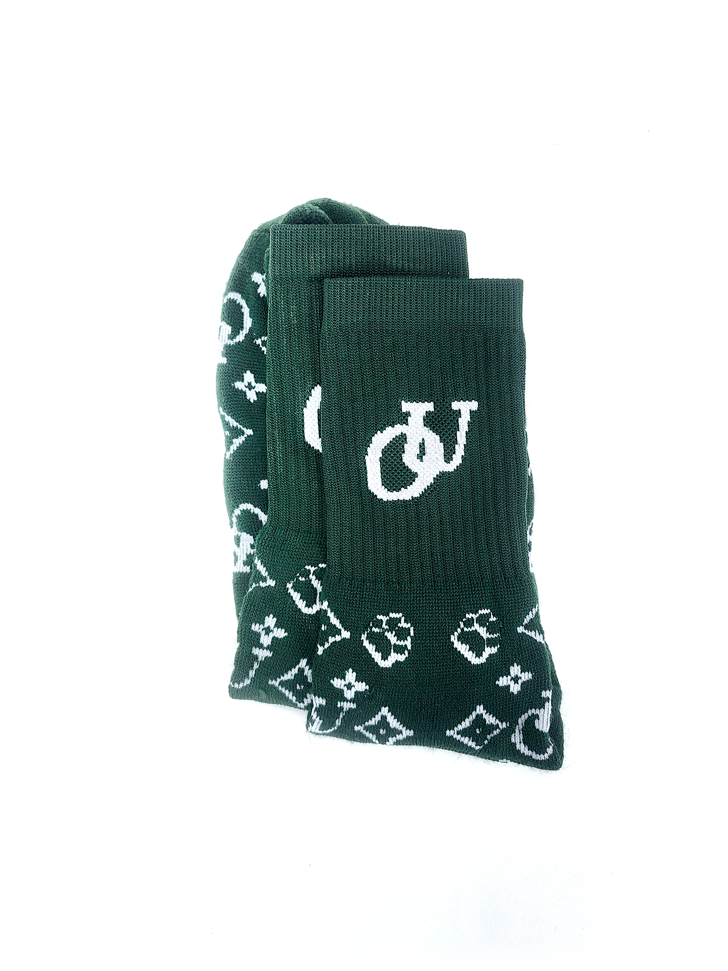 Bobcat monogram socks (Green)