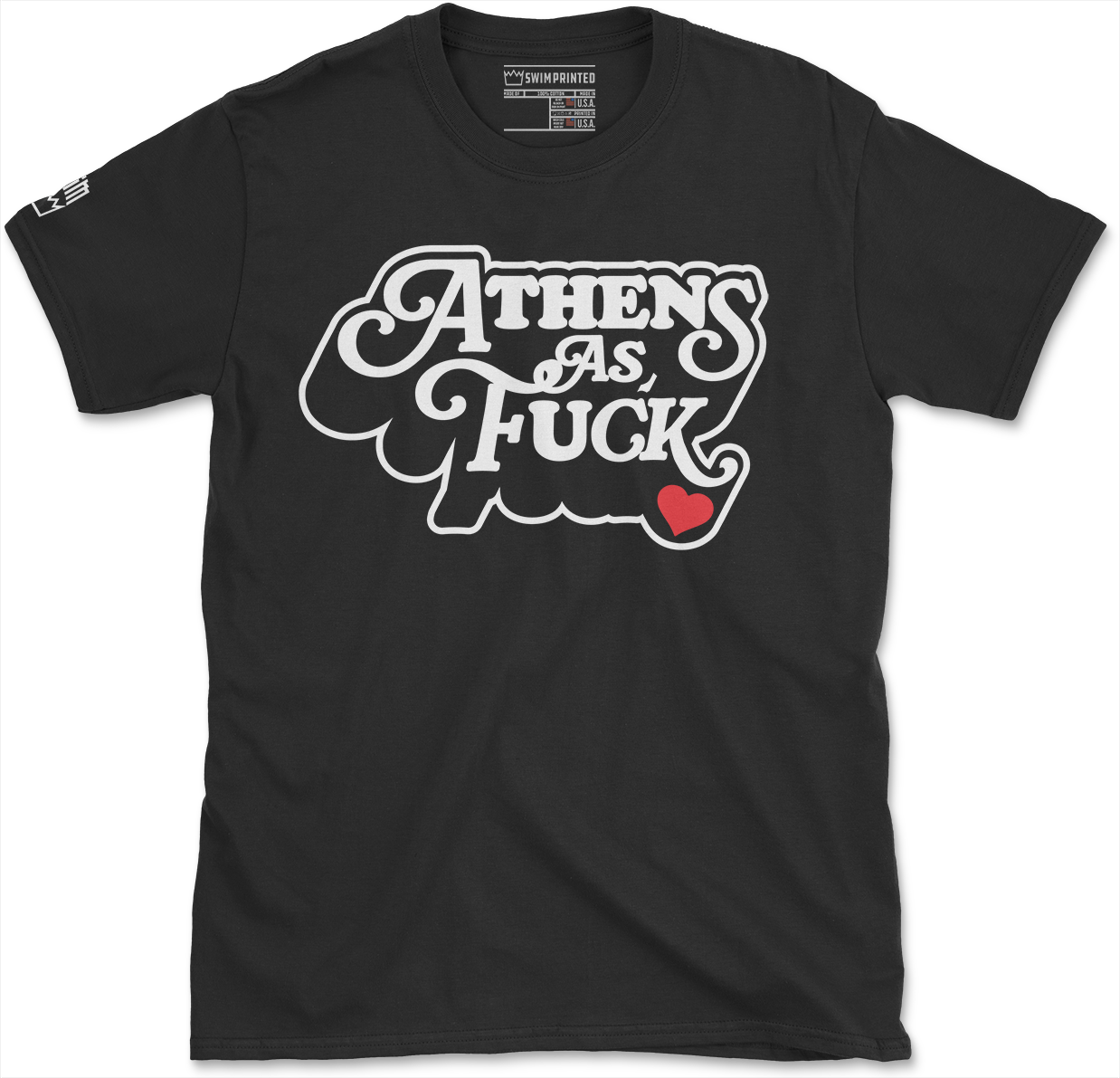 Athens AF T-Shirt (Black)