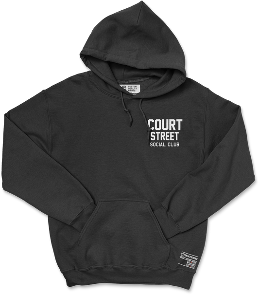 Court Street Social Club Hoodie (Black)