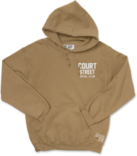 Load image into Gallery viewer, Court Street Social Club Hoodie (Sand)
