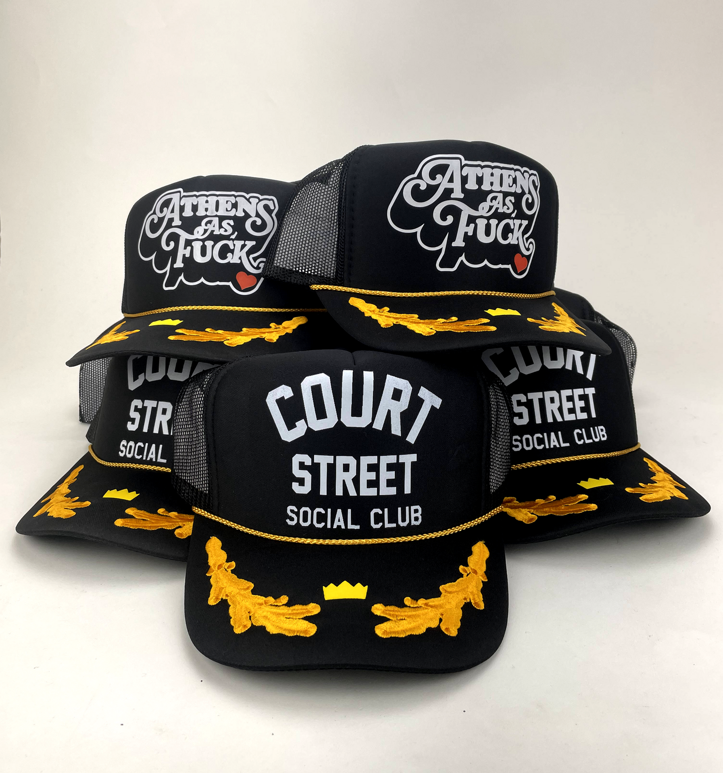 Athens AF Captain Trucker Hat (Black)