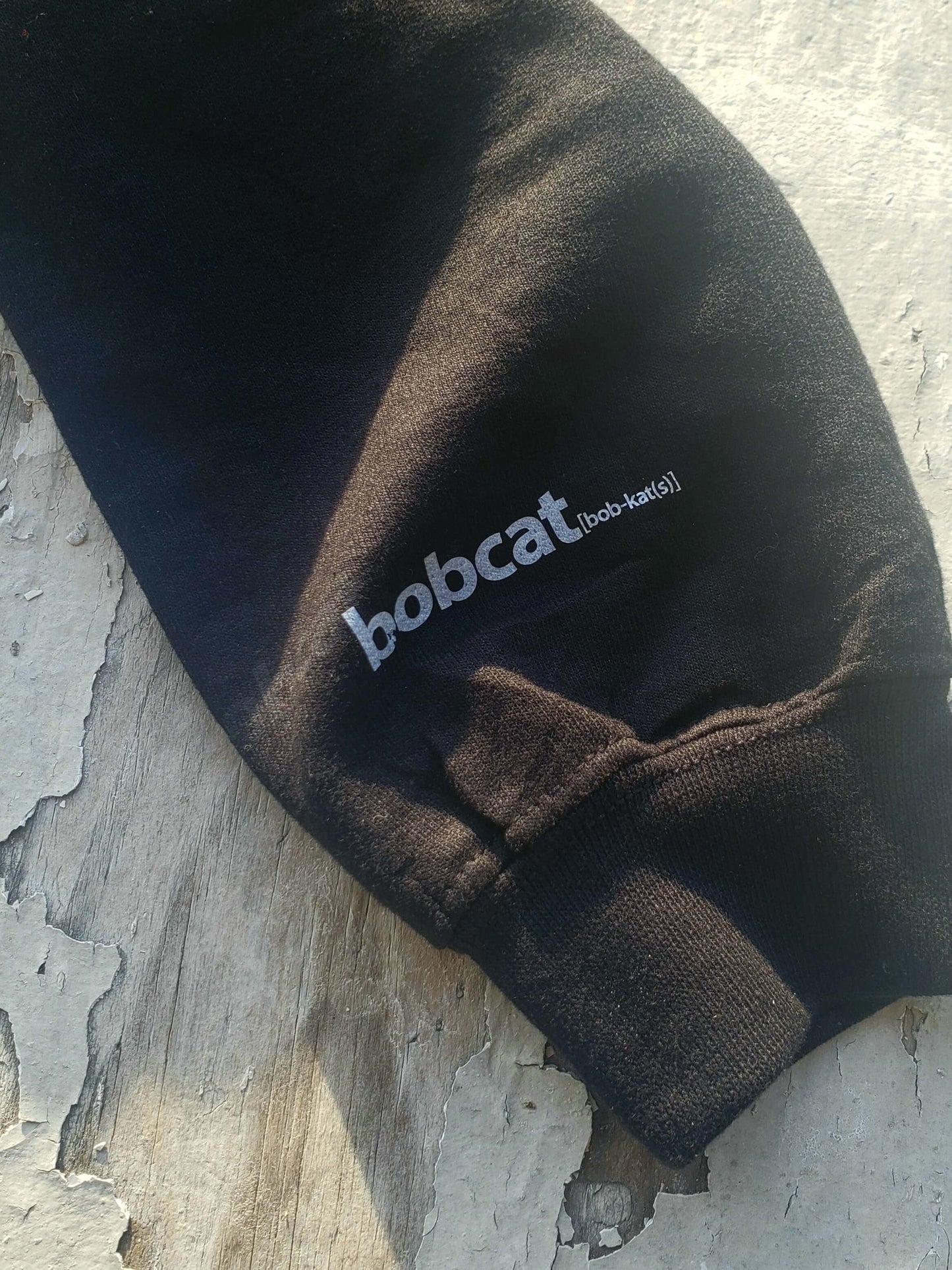 The Definition Of A Bobcat Hoodie (Black)