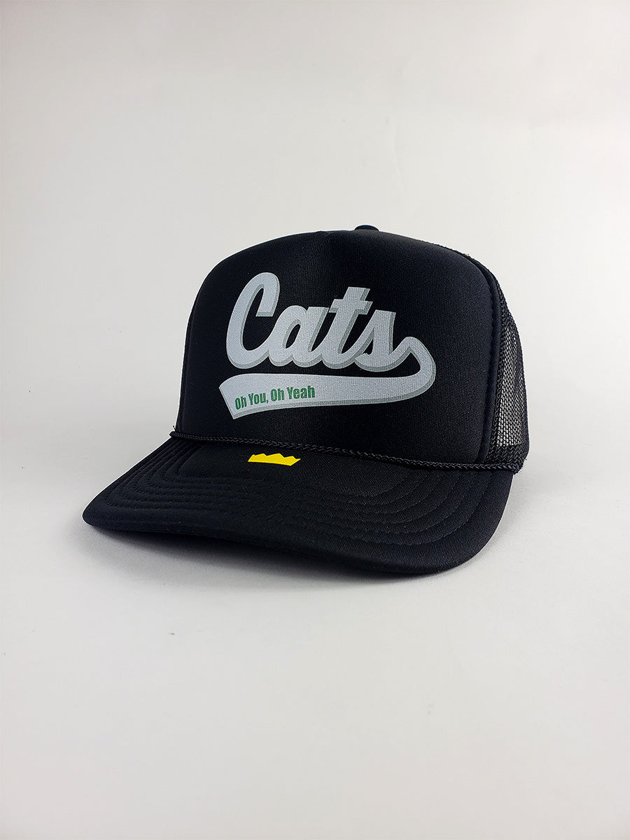 Cats Trucker Hat (Black)