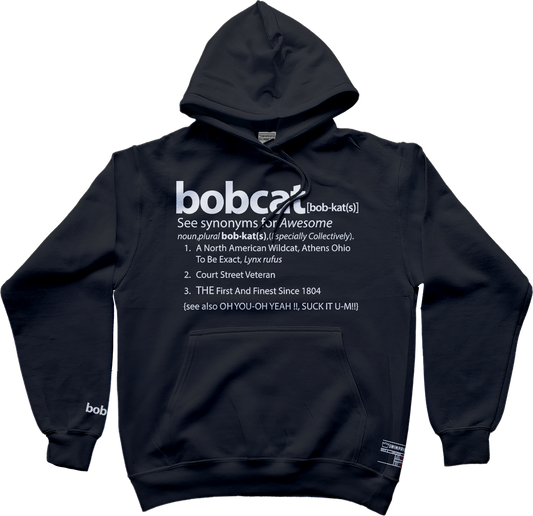 The Definition Of A Bobcat Hoodie (Black)