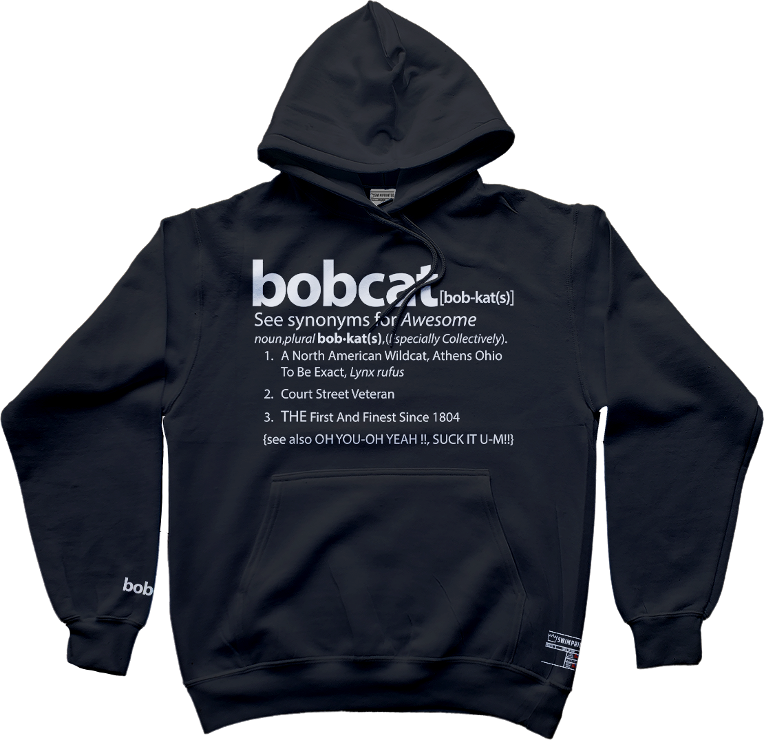 The Definition Of A Bobcat Hoodie (Black)